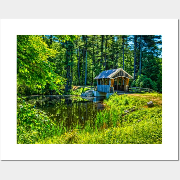 Wason Pond Bridge Wall Art by Gestalt Imagery